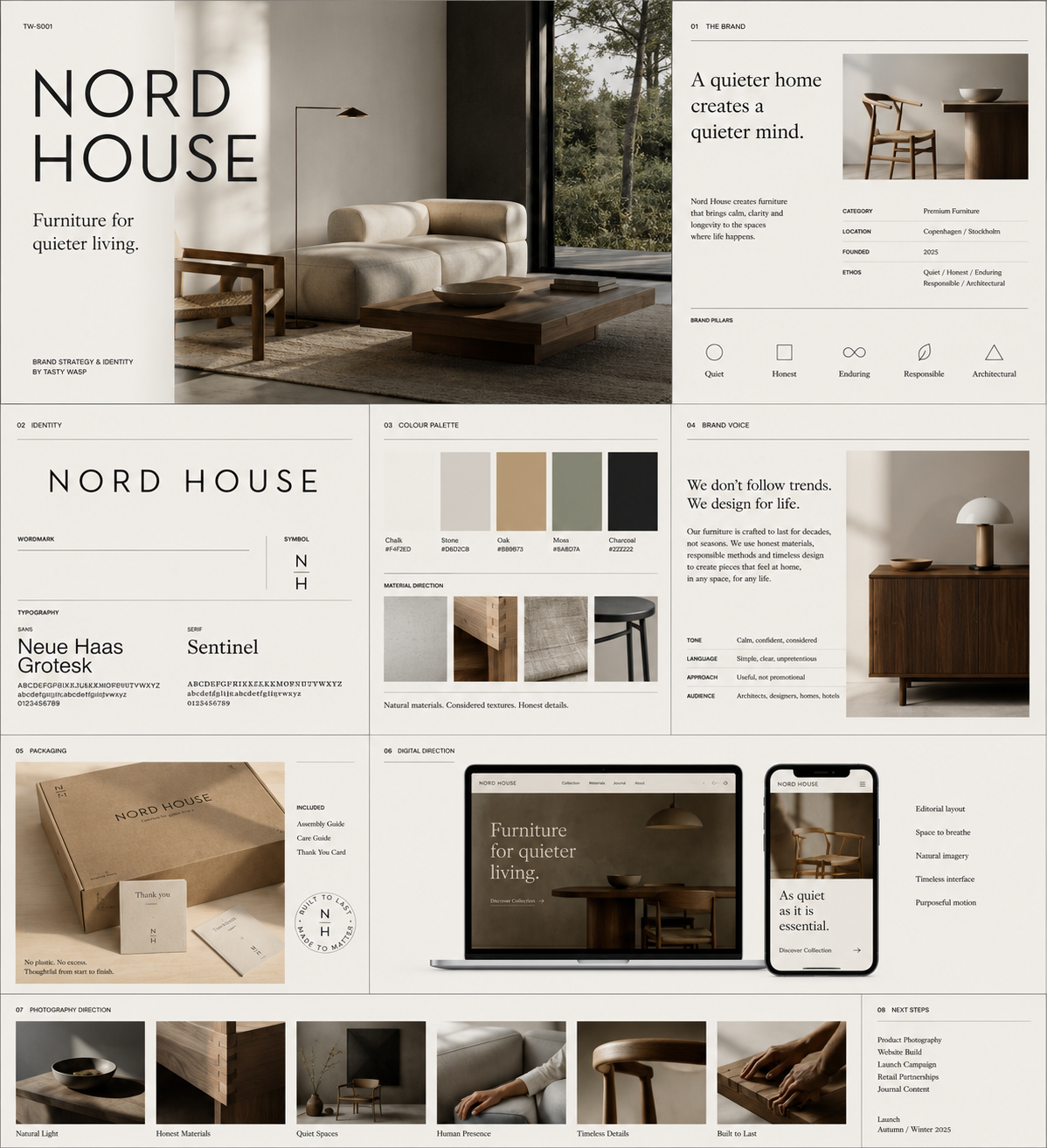 Nord House brand presentation by Tasty Wasp